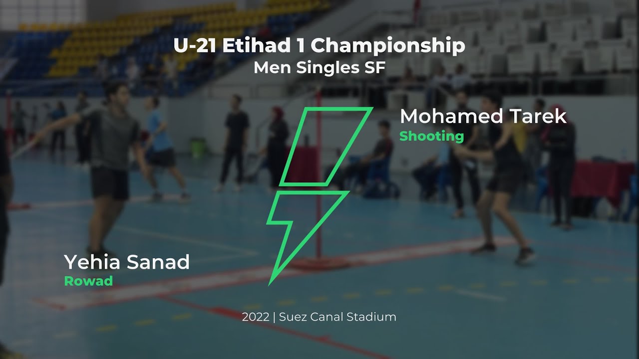 Speedball | Yehia Sanad vs Mohamed Tarek | Full Match | 2022 Etihad 1 U-21 SF