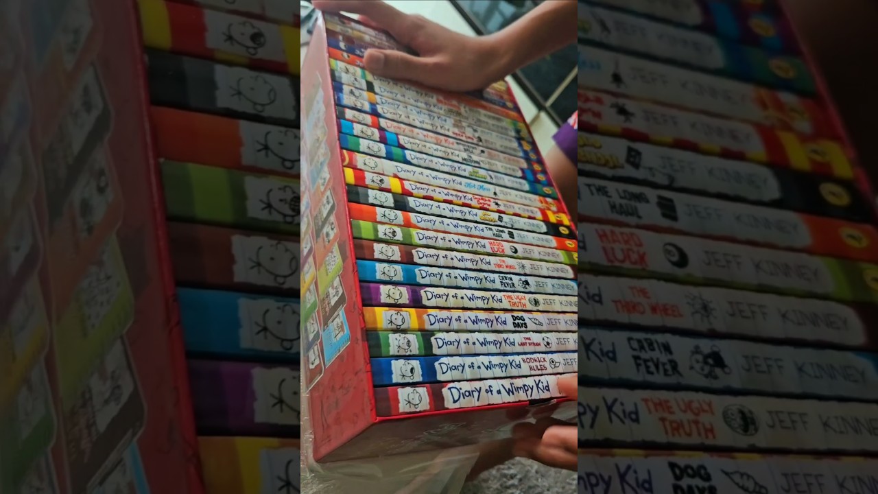 Wimpy Kid Book Haul &ndash; Online Order Unboxing! #wimpykid