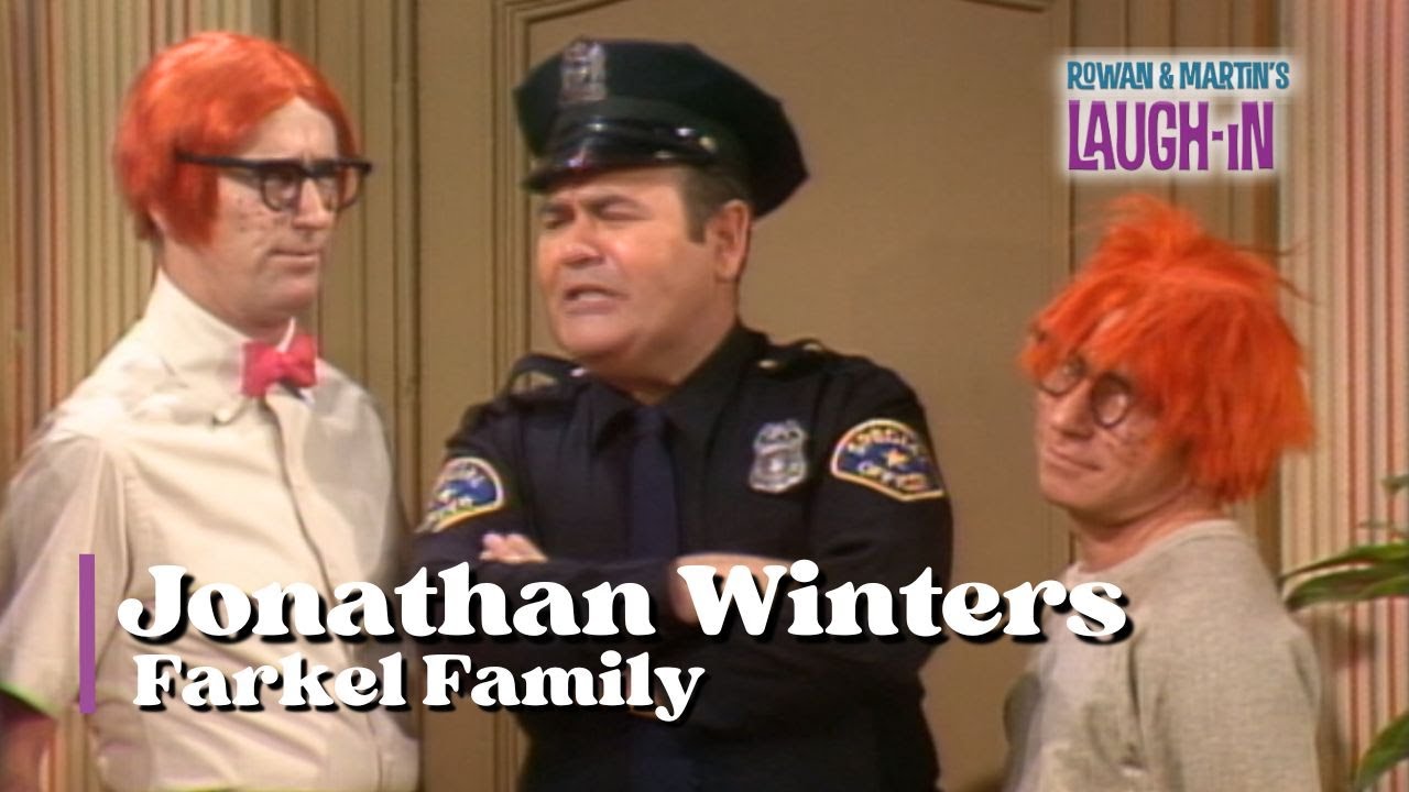 Jonathan Winters | Arrests A Farkel | Rowan & Martin's Laugh-In