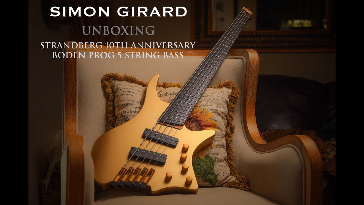 Strandberg 10th Anniversary Boden Prog 5 String Bass UNBOXING