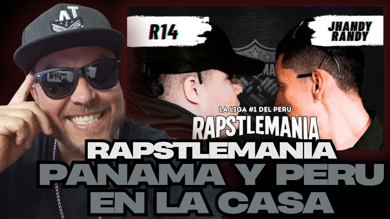 Reacci&oacute;n RAPSTLEMANIA - JHANDY RANDY vs R14 -  Batall&oacute;n de l&aacute;pices loqu&iacute;simos.