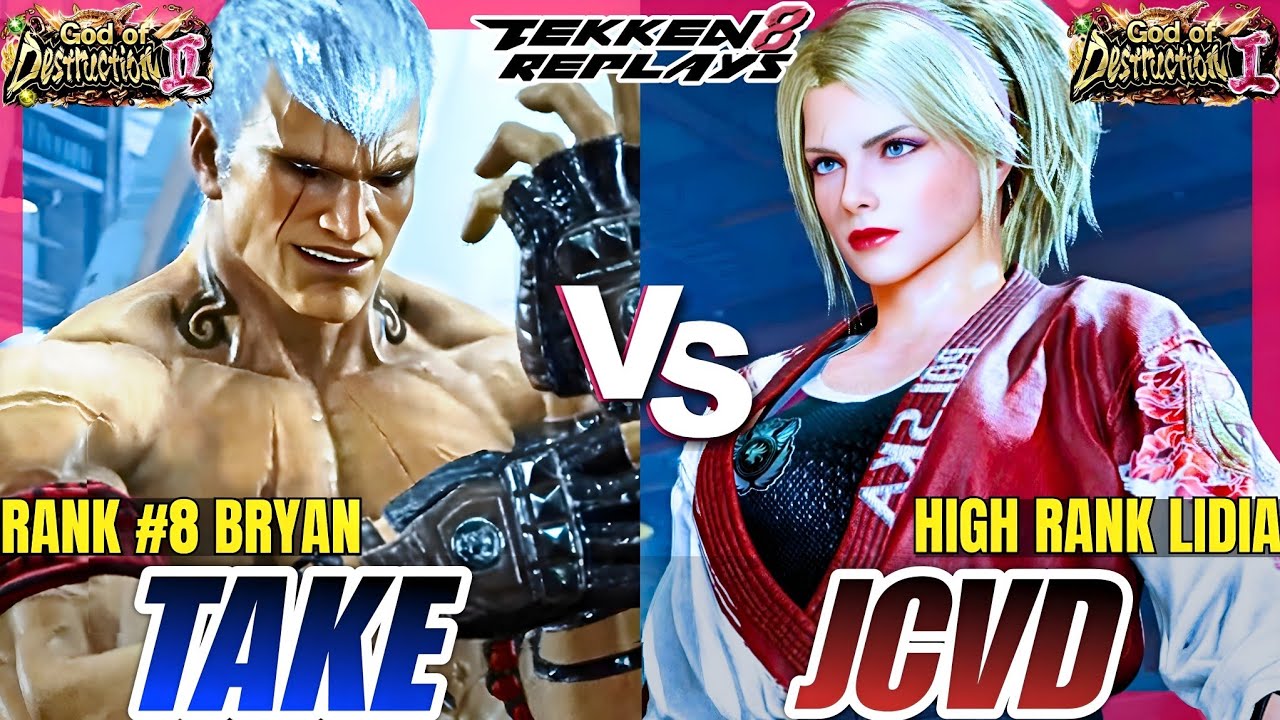 Tekken 8 - Take (Bryan) vs JCVD (Lidia) - Epic Ranked Match