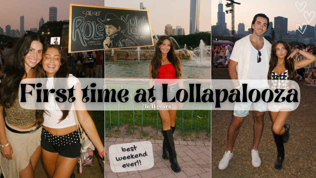 lollapalooza 2025 chicago music festival vlog