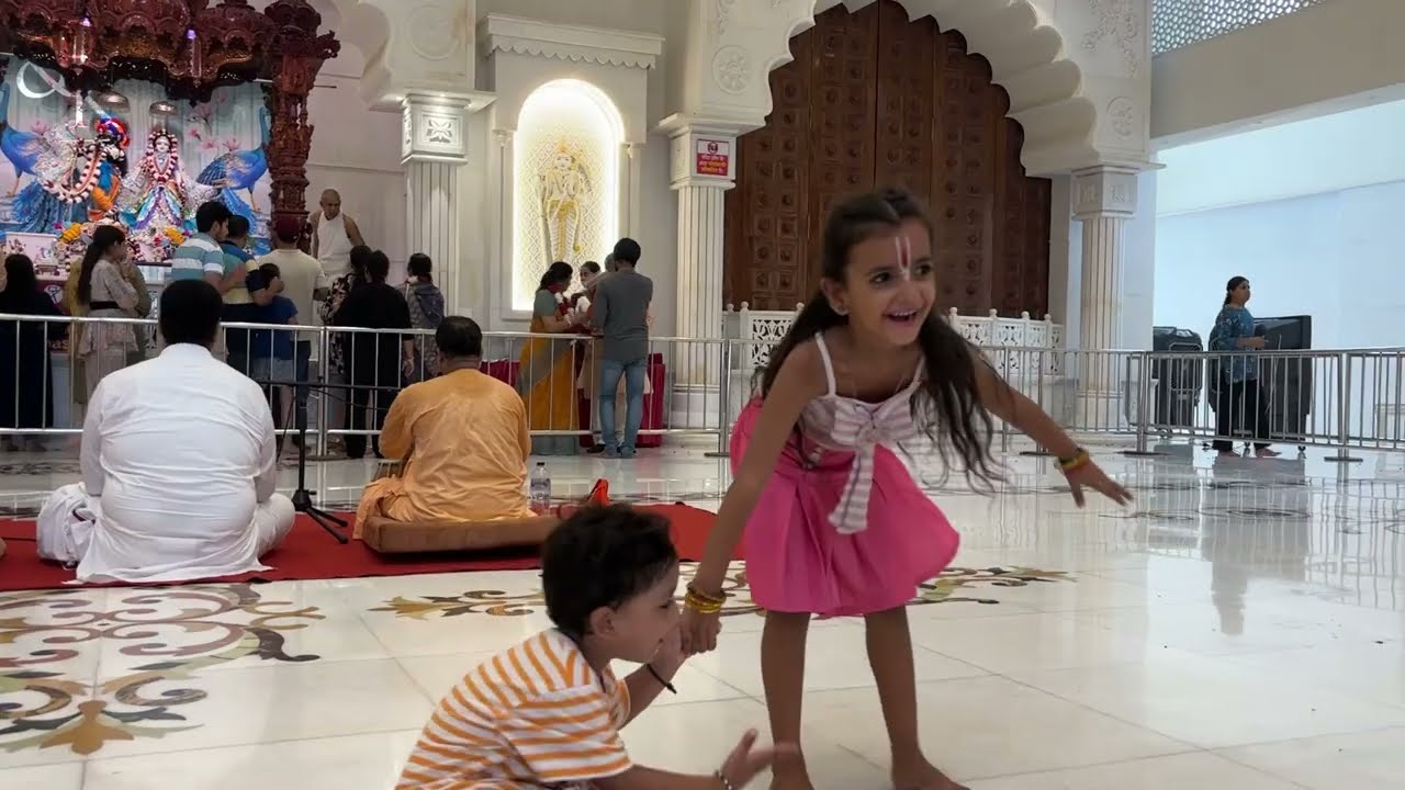 ISKCON TEMPLE CANAL ROAD south city iskon mandir Ludhiana Punjab Rishav kumar vlog