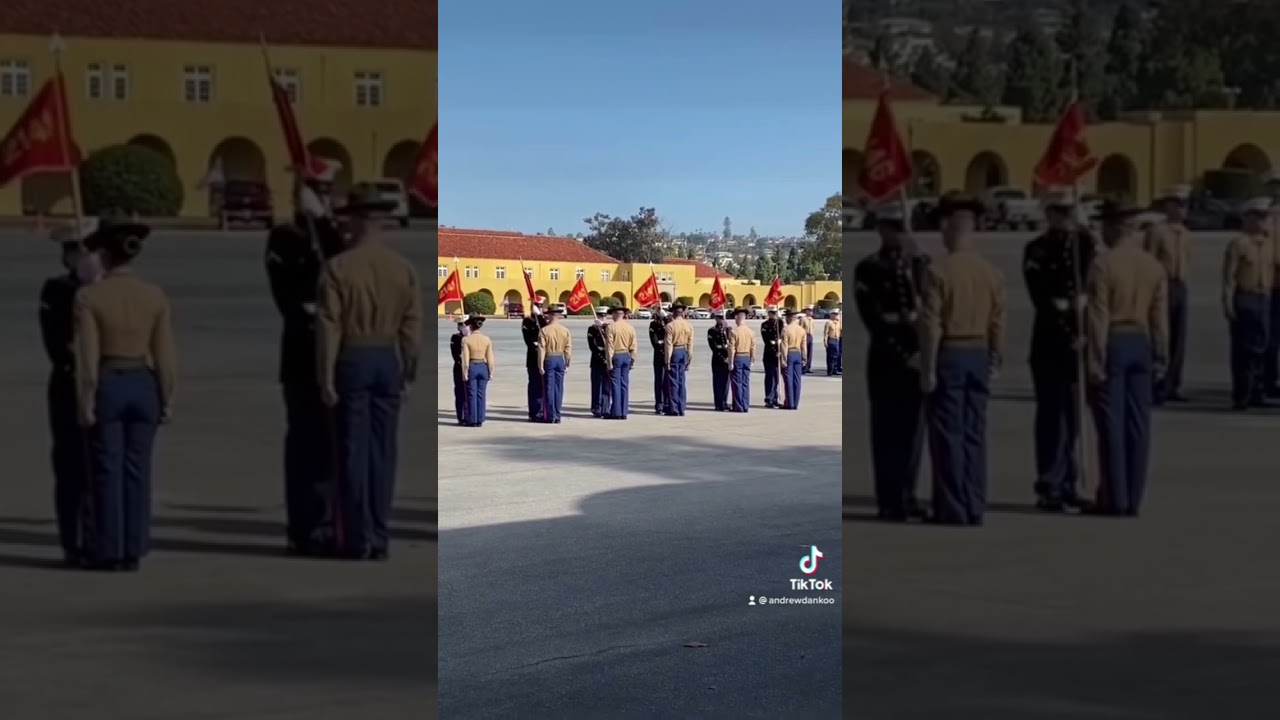 Marine Corps Bootcamp Graduation at MCRD San Diego 🇺🇸🌴 #usmc #bootcamp #marines #graduation