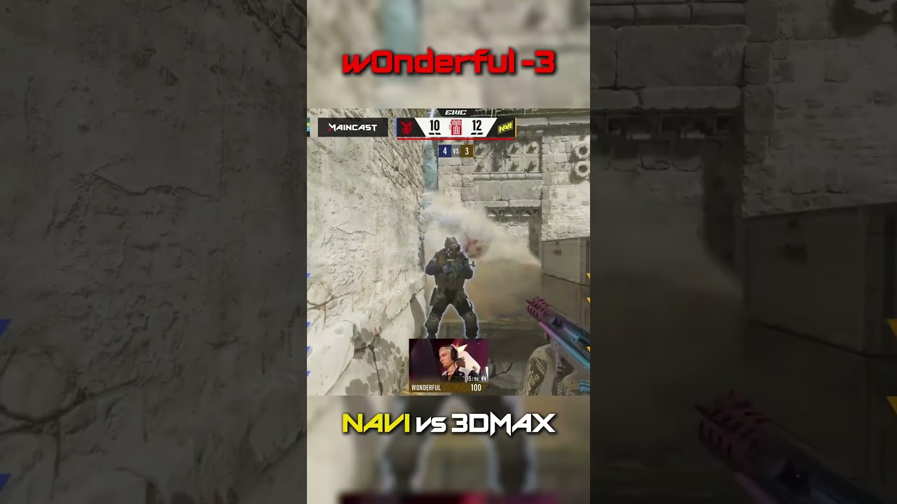 -3 від w0nderful |  NAVI vs 3Dmax  | Esports World Cup 2025