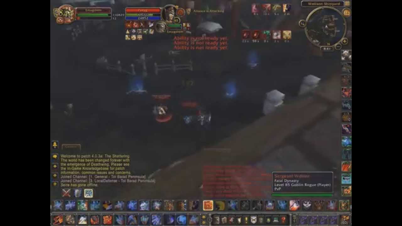 Emagdnim 2.5 World PvP Clips (Pre Butchered Warrior Patch - Cataclysm)