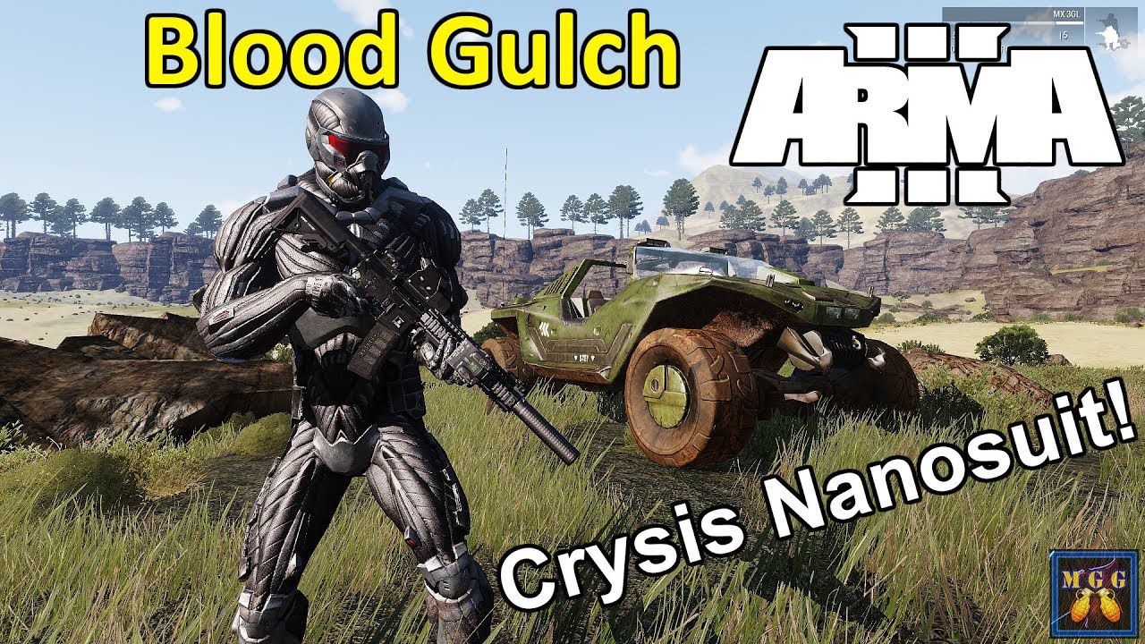 Crysis Nanosuit Mod on Blood Gulch - Arma 3