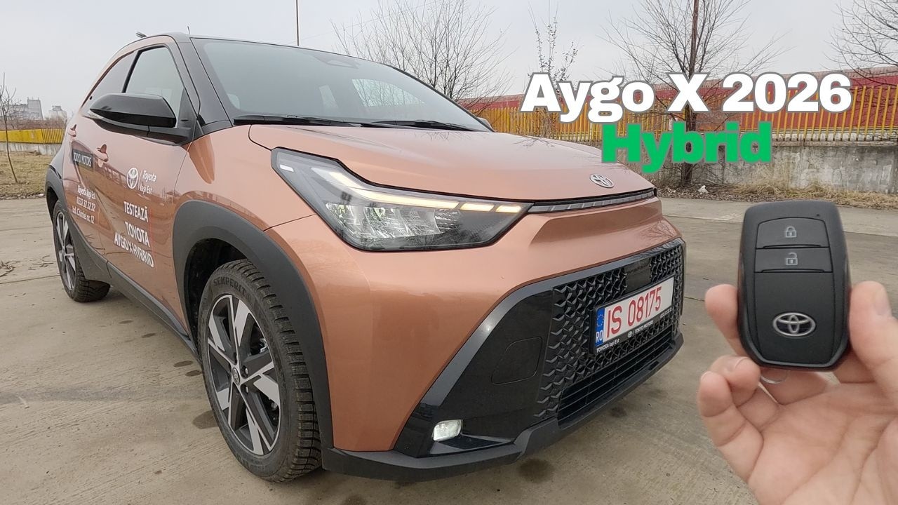 2026 Toyota Aygo X (Hybrid 1.5 116 hp eCVT) POV Test Drive