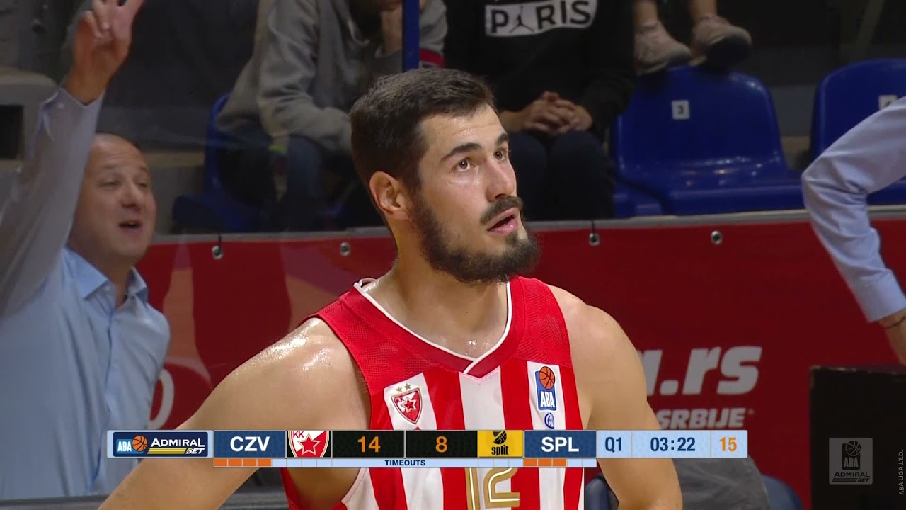 AdmiralBet ABA League 2021/22, Round 1 match: Crvena zvezda mts - Split (24.9.2021)