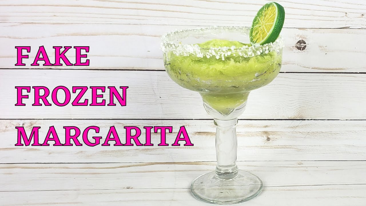 FAKE MARGARITA - DIY Fake Drink Prop Cinco de Mayo Craft