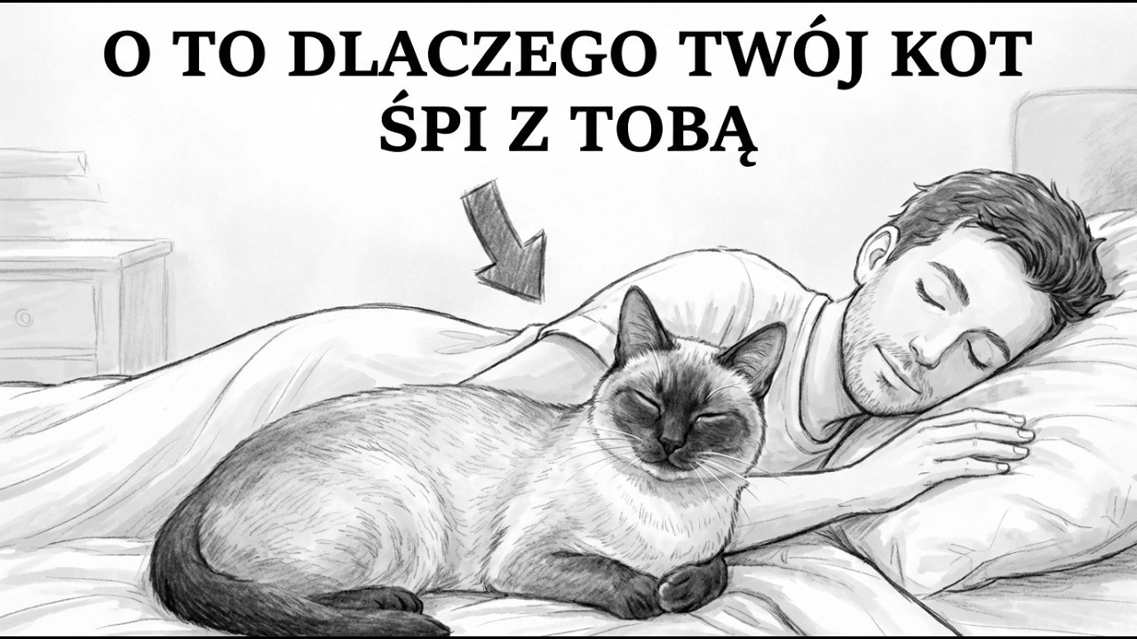 Jeśli Twój Kot Śpi z Tobą Każdej Nocy — OTO Co To Oznacza!