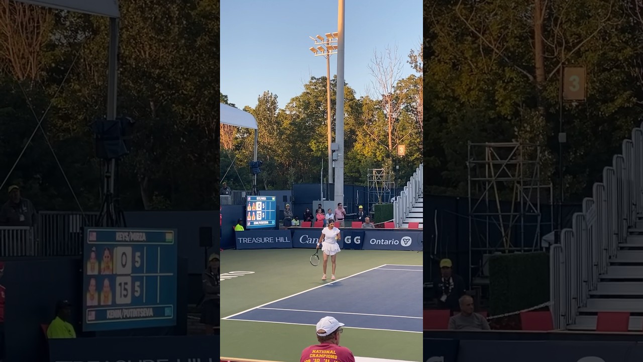 Sania Mirza #saniamirza #toronto #tennis #india #wta #theroamingtechie #tennisserve #indian #shorts