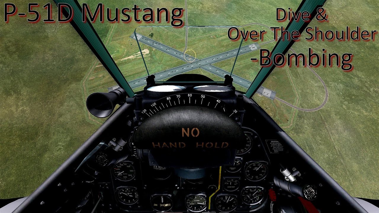 DCS: P-51D Mustang - Bombing (Tutorial)