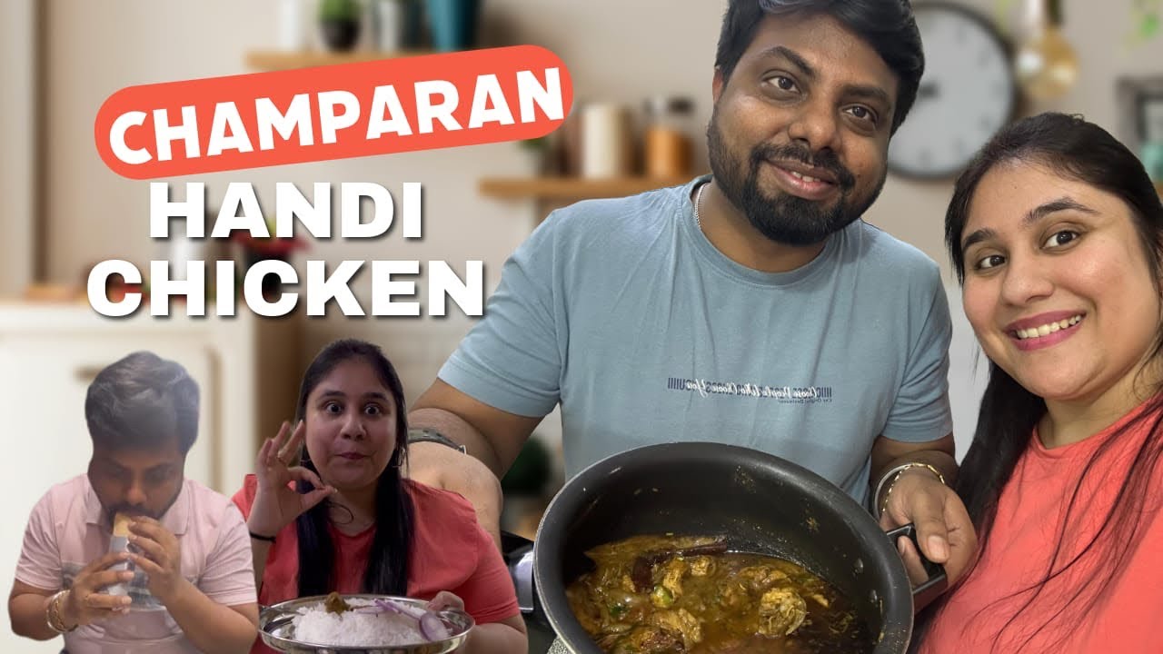 Champaran Handi Chicken Recipe 🔥 | Viral Instant Tiramisu & Juhu Street Food 🌯🥤
