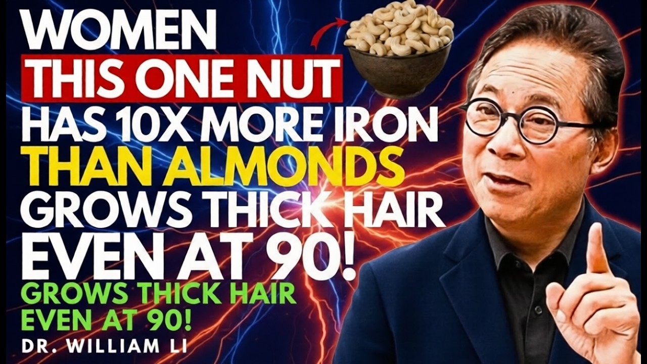 Eat This ONE Nut to STOP Hair Loss & Regrow Thick Hair FAST | Dr. William Li: