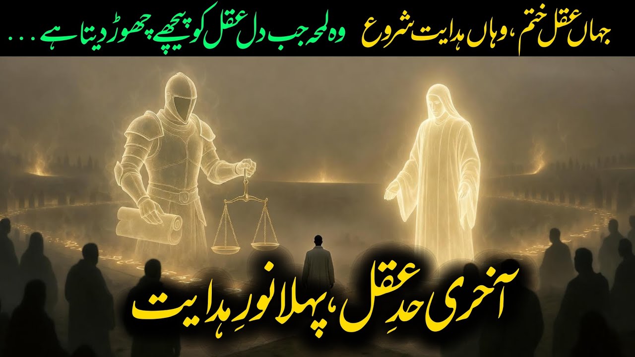 Jab Aqal Ruk Jati Hai ✦ Hidayat Shuru Hoti Hai | #IlmAlQalbi #RoohaniSafar