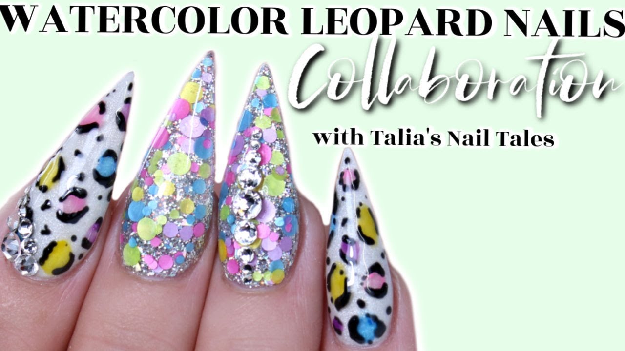 LEOPARD PRINT NAILS