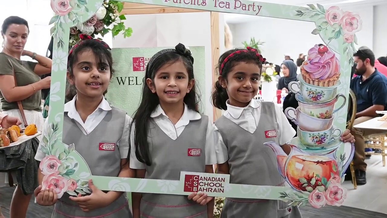 Tea Party at Canadian School Bahrain | British Columbia curriculum | Top schools in Bahrain