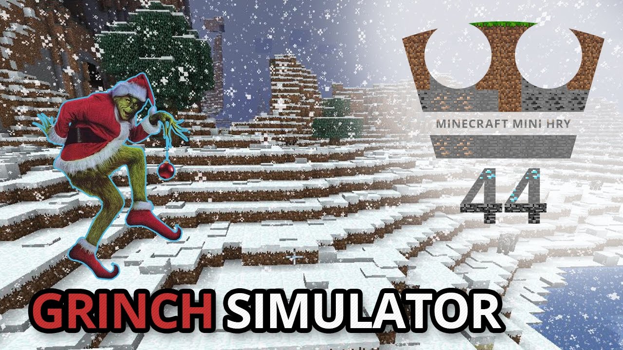 Grinch simulator - Vánoční speciál - pokec s GEJMRem a Pedrem