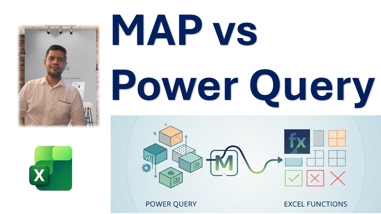 La funcion Map vs Power Query - Excel 365 - Power Query