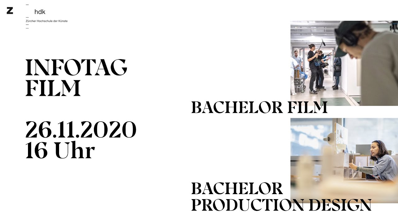 Infotag Bachelor Film und Bachelor Production Design