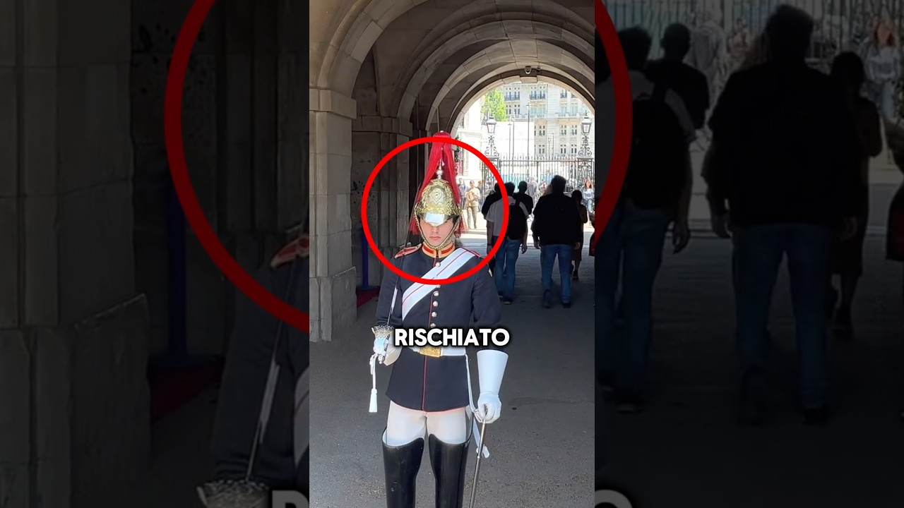 La Guardia Reale ha reso felice un bambino speciale 🙏