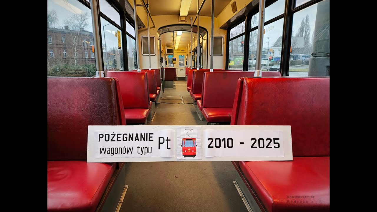 Pożegnanie wagonów typu Pt - 23.03.2025
