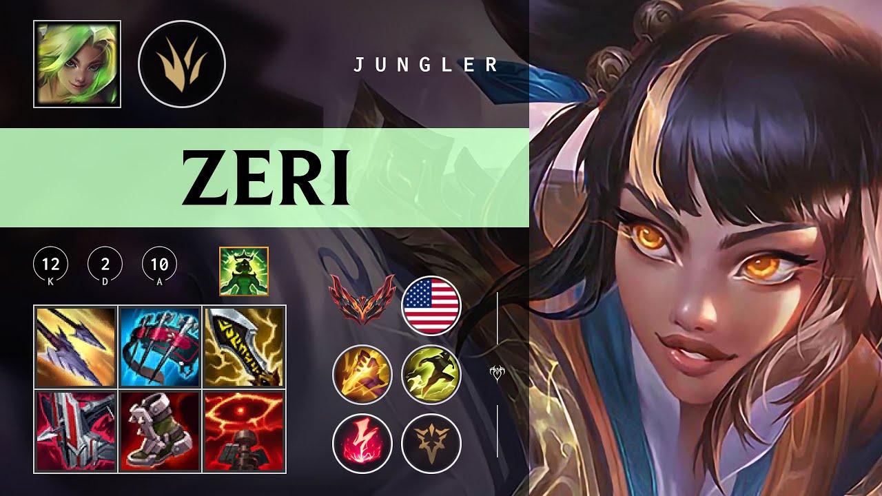 Zeri Jungle vs Naafiri - NA Grandmaster Patch 26.02