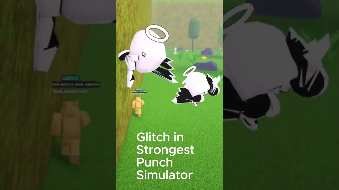 Glitch in Strongest Punch Simulator #glitch