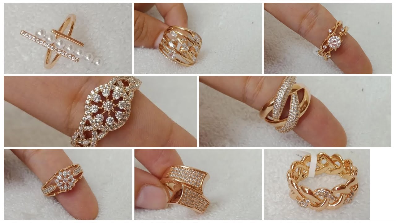 Latest diamond ring designs | ladies diamond ring design 