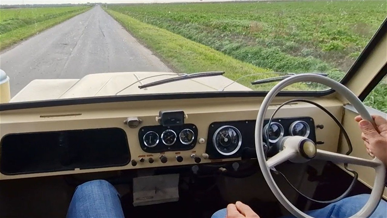1966-1972 Skoda Trekka [1.2l, 47 HP] POV Test and Off-road drive | CARiNIK