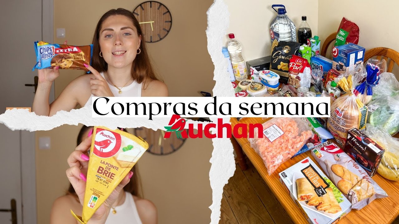 COMPRAS de SUPERMERCADO da SEMANA - AUCHAN