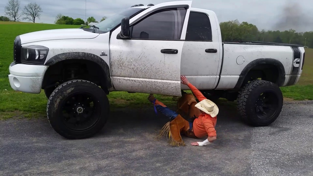 How to be a real bull rider. "As you can see, I'm a rodeo man."