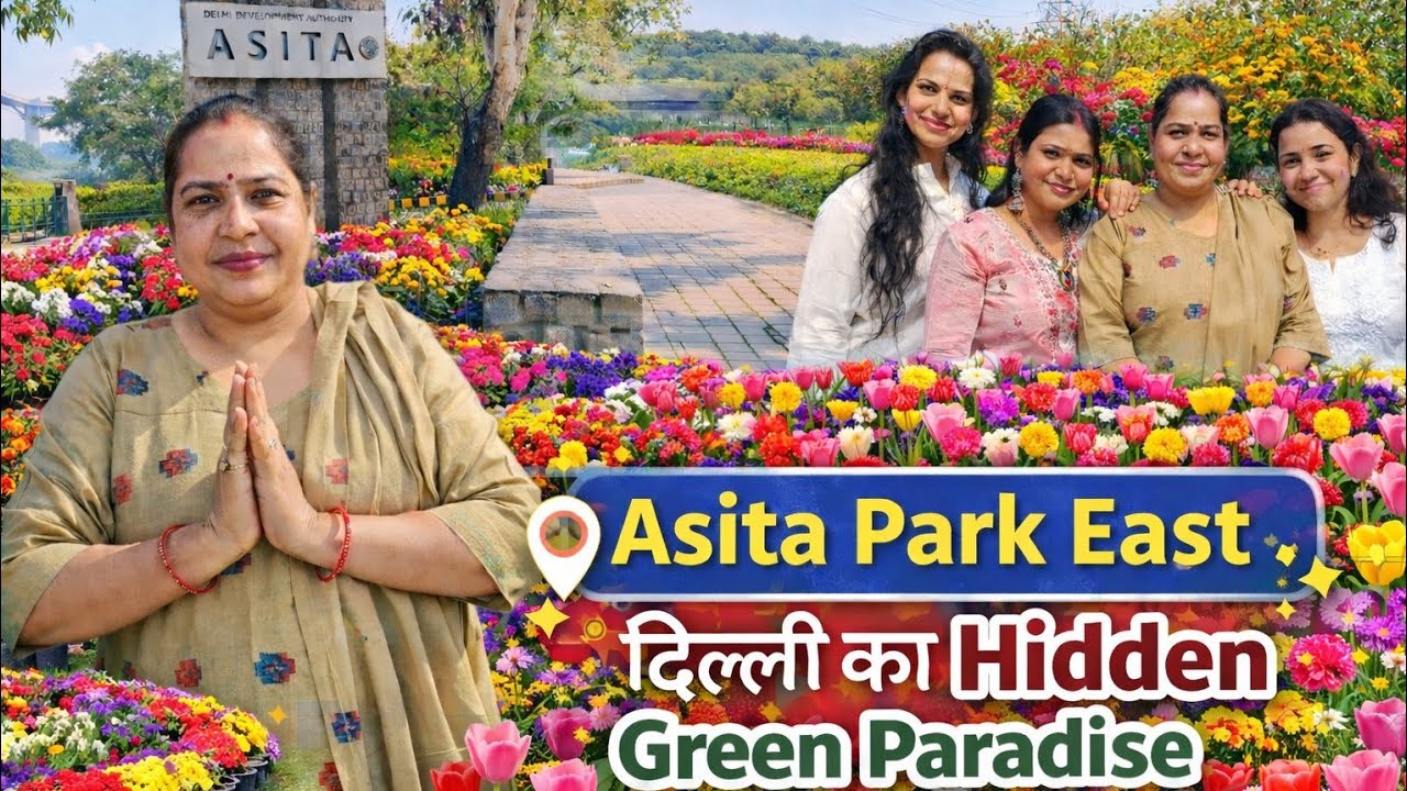 Asita Park Delhi Part-1 || Delhi Yamuna Riverfront is Now WORLD CLASS Destination ||  New Green