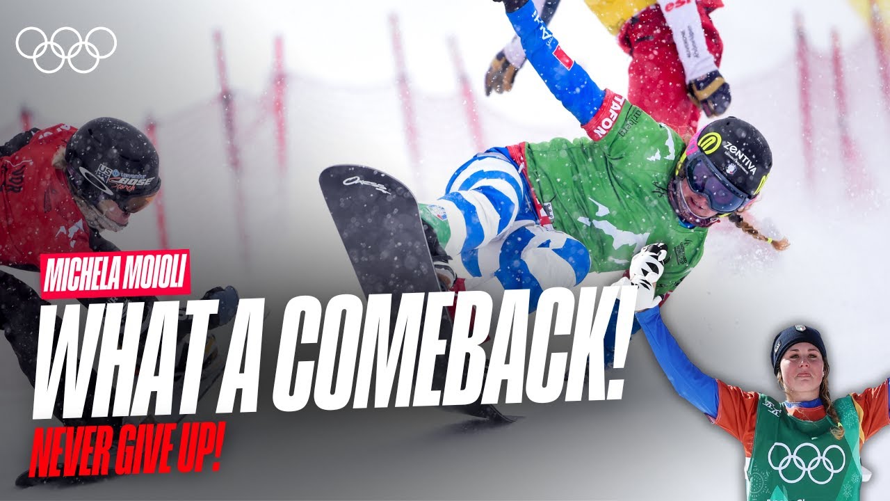 Michela Moioli: From Heartbreak to Victory 🇮🇹🥇 | Women's Snowboard Cross🏂 | Never Give Up