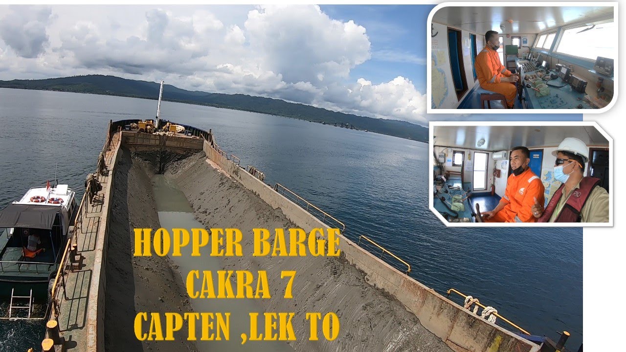CAPTEN CAKRA 7 LEK TO NAHKODA KAPAL HOPPER BARGE