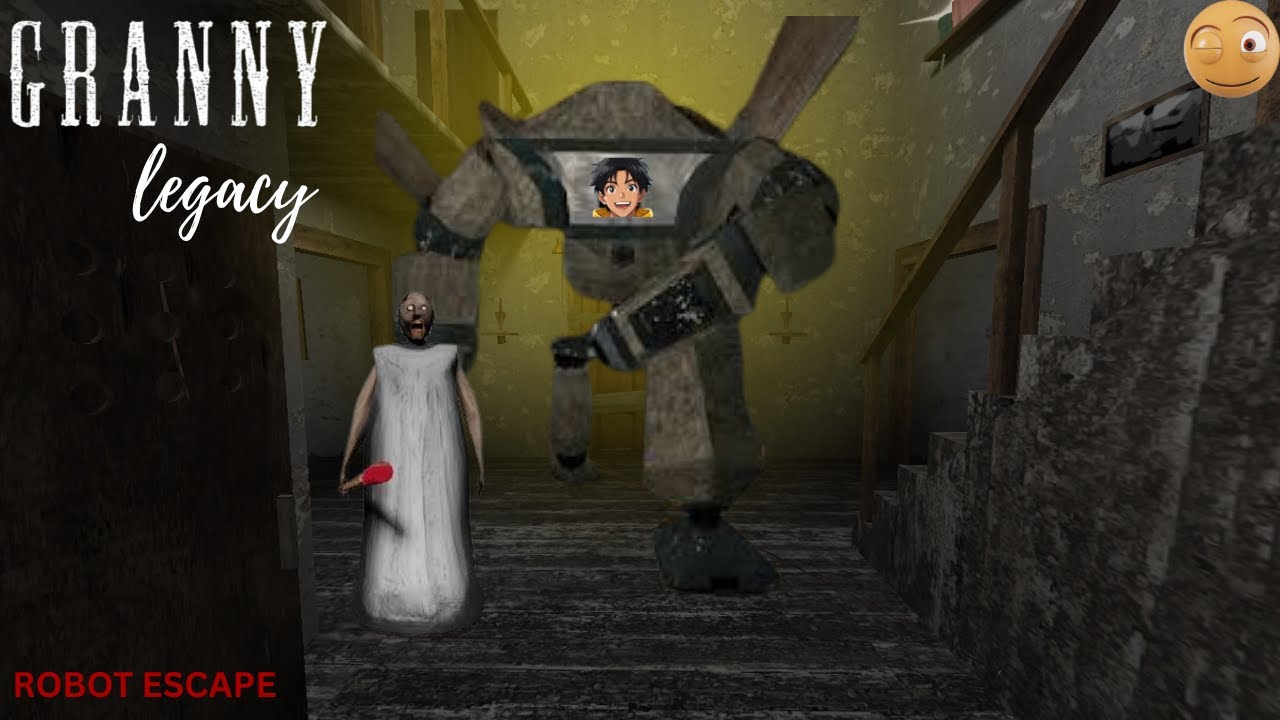 Granny ki chhat phaad escape granny неофициальный геймплей