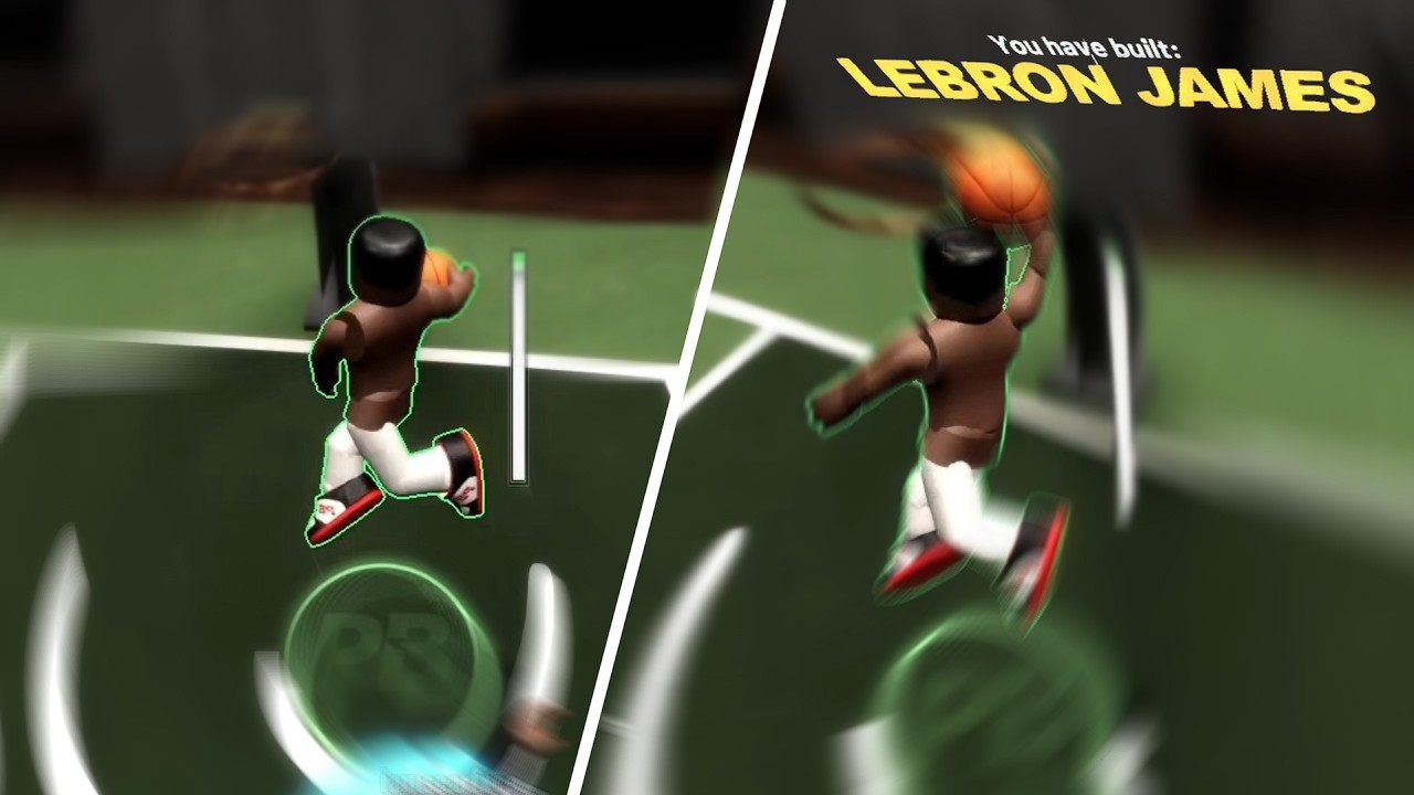 I Made PRIME LEBRON In Playground Basketball...
