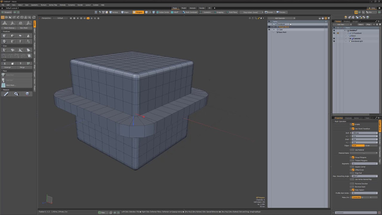 Modo Essentials - Procedural Modeling