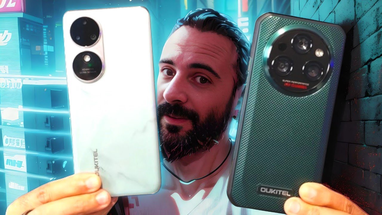 Oukitel WP35 vs Oukitel C38 - FUTURO dos Smartphones é isto! Inovação?