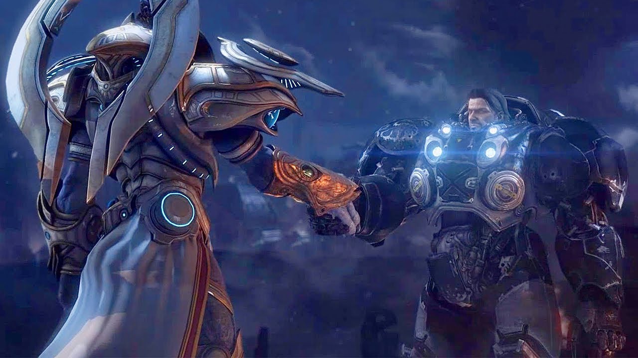 [스타크래프트2 공허의 유산] 옥냥이 코믹 게임실황 4화 - 레이너🤝아르타니스 (StarCraft II: Legacy of the Void)
