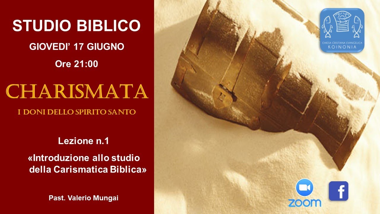 I CARISMI DELLO SPIRITO SANTO  LEZIONE N 2