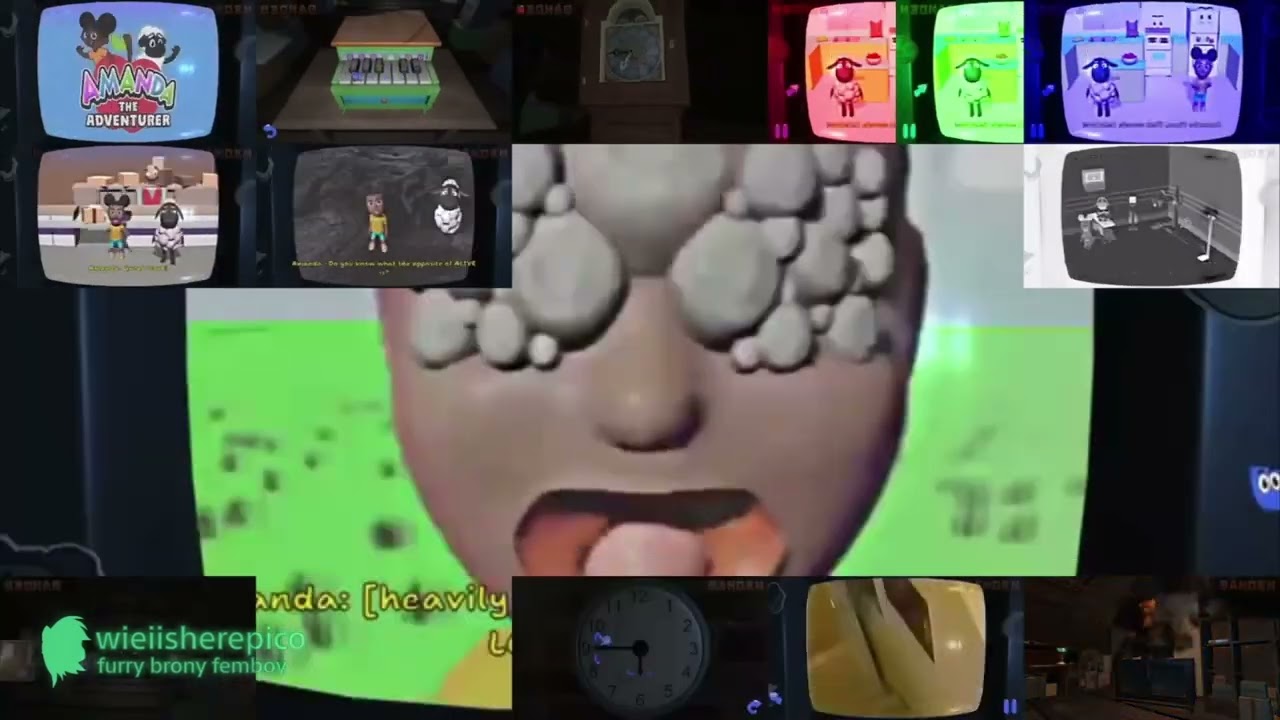 (Reupload) Amanda the Adventurer - Sparta NoBGM Remix [V3]