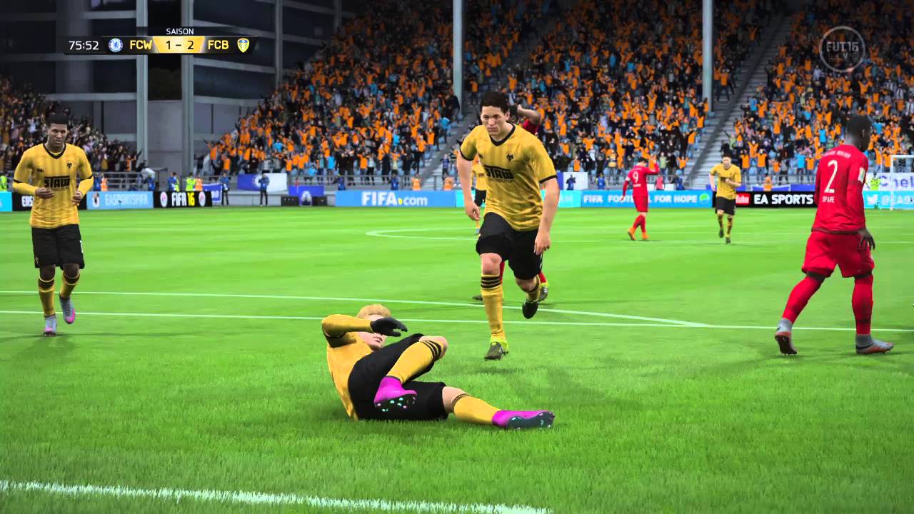 FIFA 16 FUT But pr&eacute;cis de De Bruyne