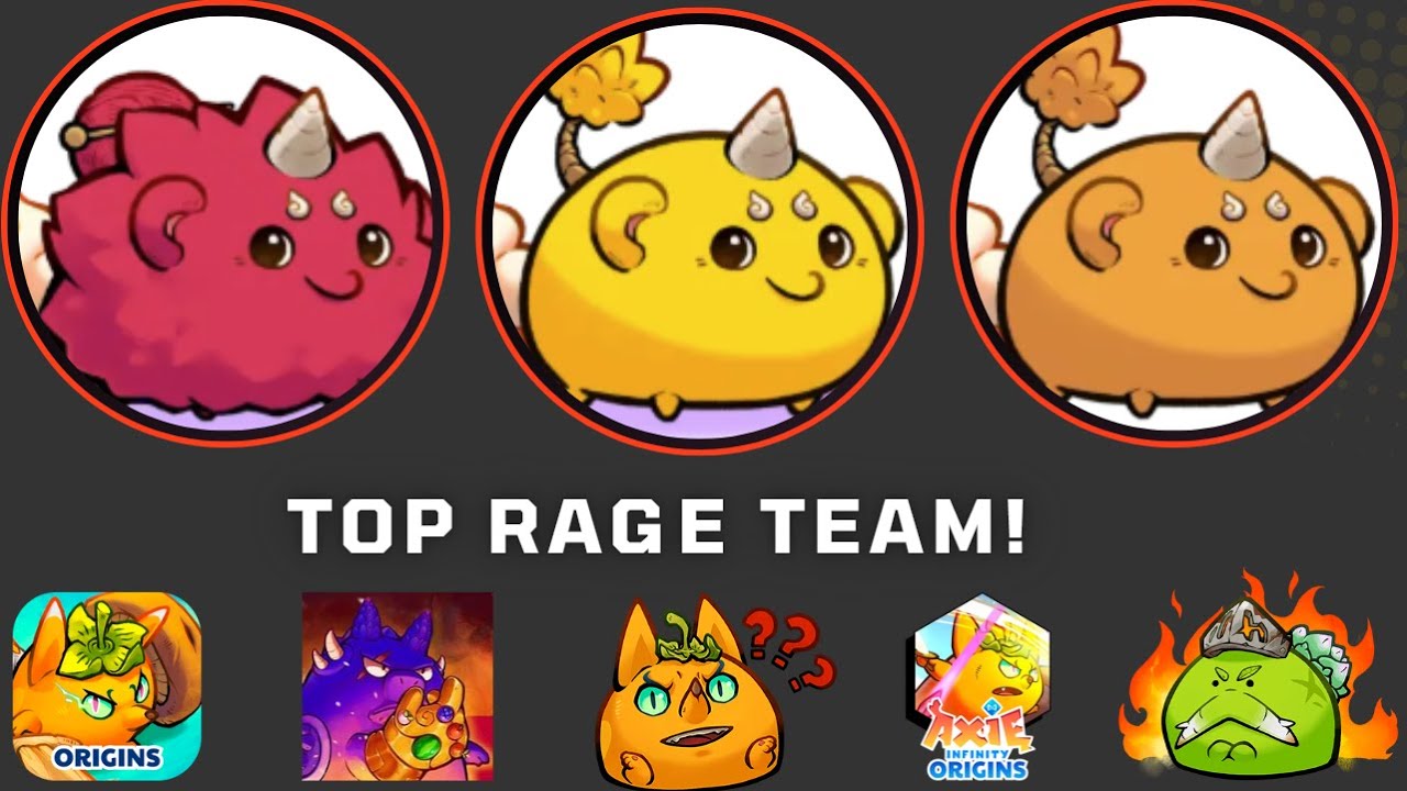 AXIE ORIGIN RAGE TEAM EPIC ERA SEASON 14