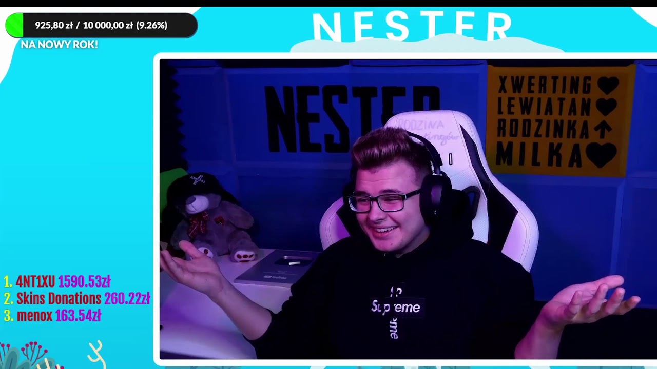 Nester dostaje 1000zł od Mateo💸💸💸