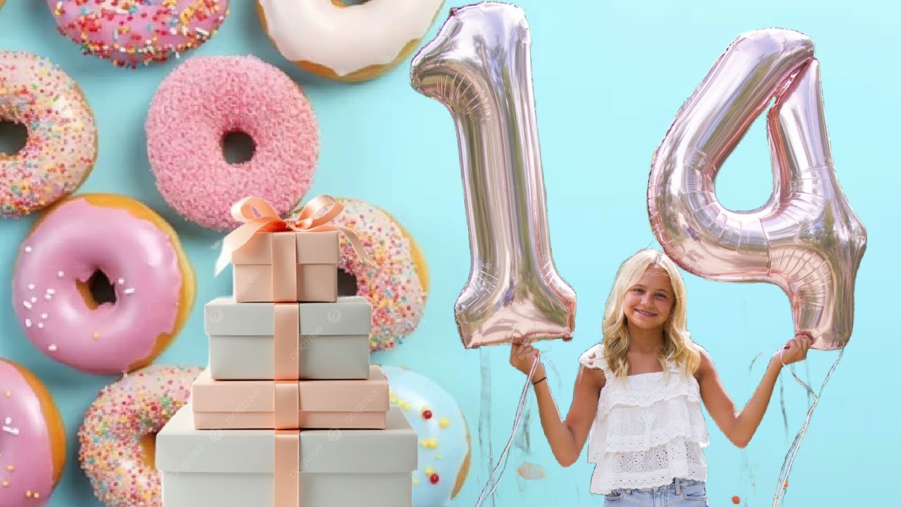 Birthday Treats & Sweet Surprises for My 14-Year-Old! 🍬🍩