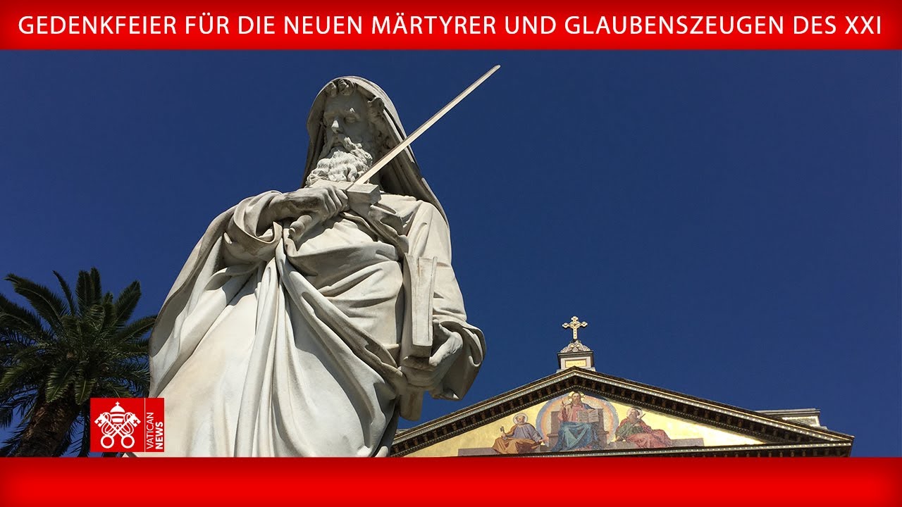 Gedenkfeier für die Neuen Märtyrer und Glaubenszeugen des XXI, 14. September 2025 - Papst Leo XIV.