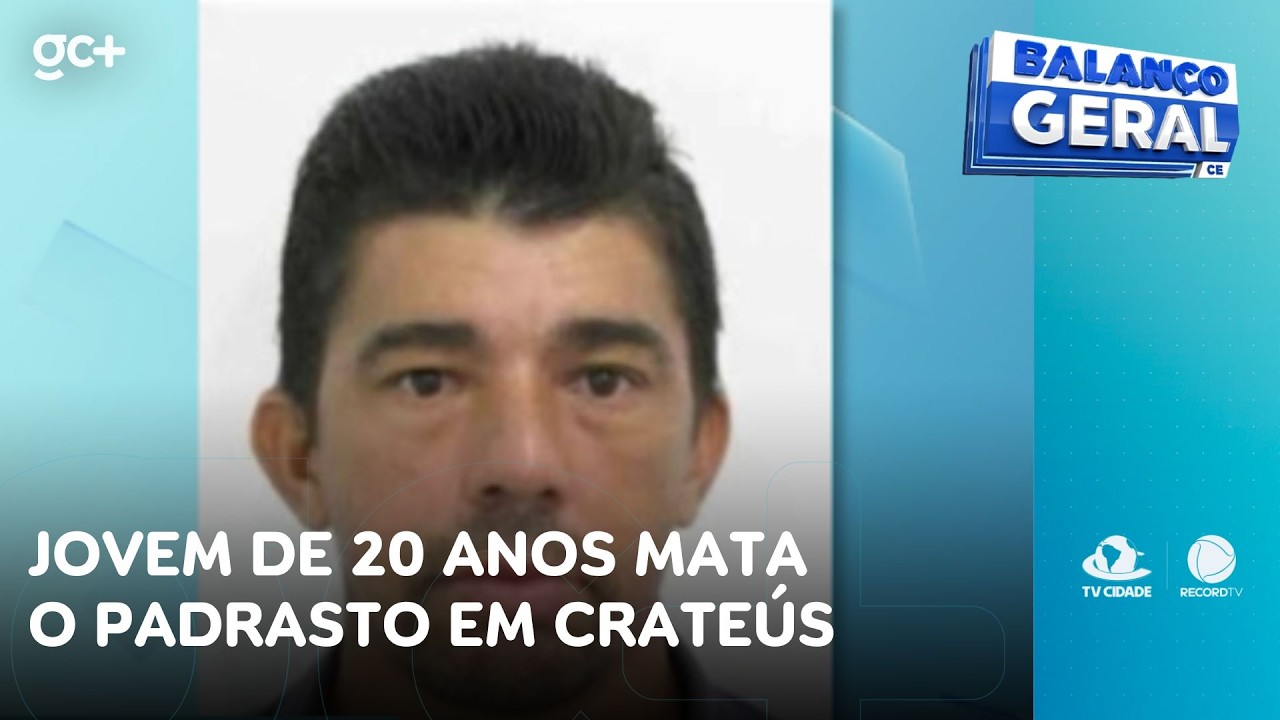 Jovem de 20 anos mata o padrasto e depois se apresenta na delegacia de Crateús | Balanço Geral CE